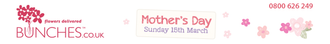 Mother's Day - Sunday 15th March 2015